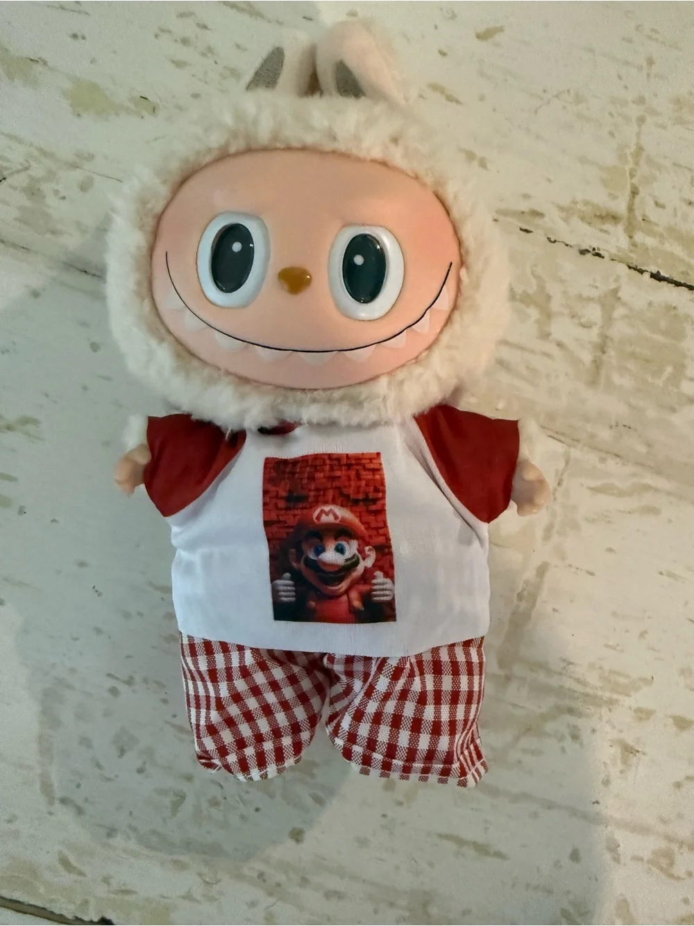 Labubu 2 piece Outfit Mario